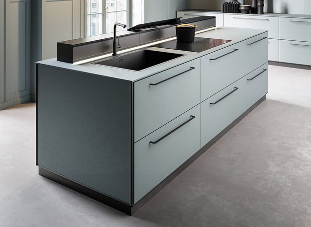 Система хранения Falmec MONOLITH 90 VETRO NERO KACL.455#NF (preview 5)