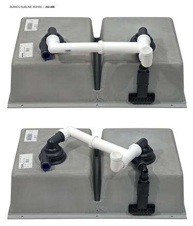 Мойка BLANCO SUBLINE 350/350-U Silgranit антрацит (фото 6) Мойка BLANCO SUBLINE 350/350-U Silgranit антрацит (preview 6)