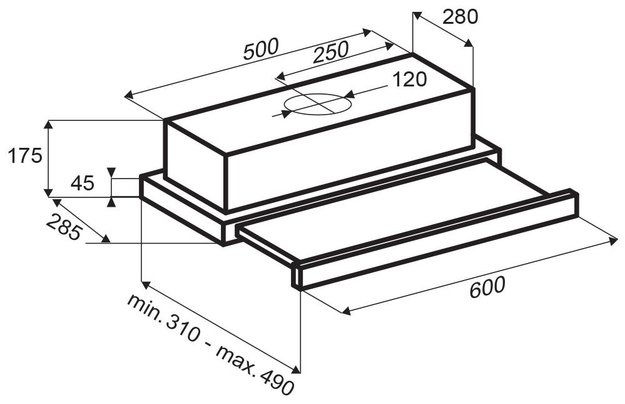 Вытяжка Zigmund Shtain K 010.6 B (preview 4)