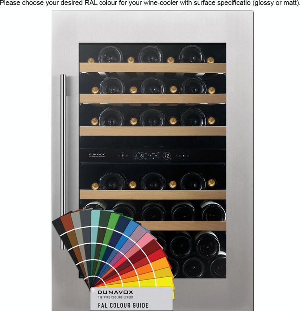Встраиваемый винный шкаф Dunavox DVS-44.120DC (фото 1) Встраиваемый винный шкаф Dunavox DVS-44.120DC (preview 1)
