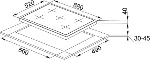 Независимая варочная панель Franke FHGS 705 4G TC BK C (preview 2)