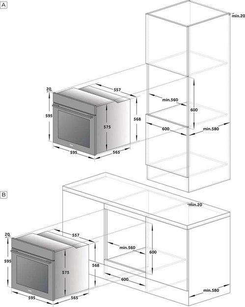 Духовой шкаф Haier HOQ-P16AS5GB (preview 11)