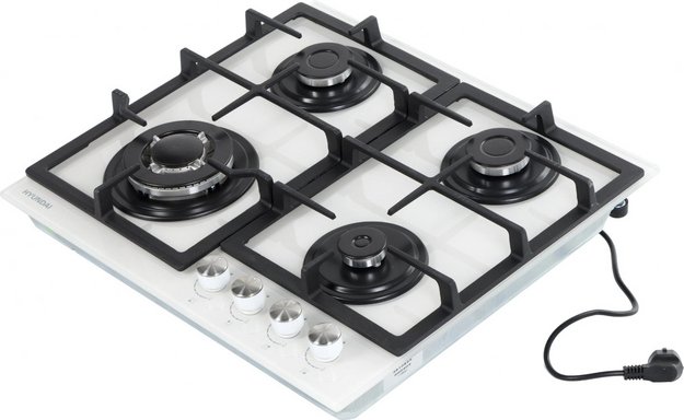 Газовая варочная панель Hyundai HHG 6436 WG (preview 2)