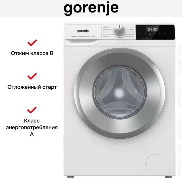 Стиральная машина Gorenje W2NHPI72SCS (preview 21)