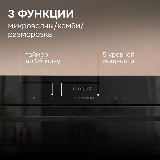 Встраиваемая СВЧ-печь Zigmund Shtain BMO 27 B (preview 12)
