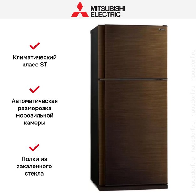 Холодильник Mitsubishi Electric MR-FR62K-BRW-R (фото 3) Холодильник Mitsubishi Electric MR-FR62K-BRW-R (preview 3)