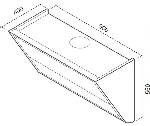 Вытяжка Falmec Gleam 90 ix (800) ECP black (фото 3) Вытяжка Falmec Gleam 90 ix (800) ECP black (preview 3)