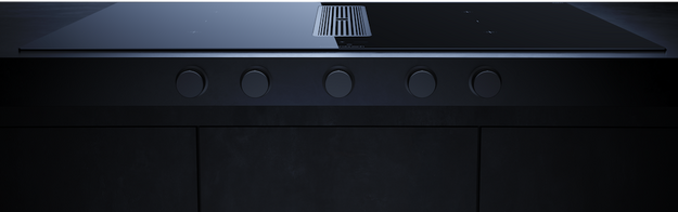 Индукционная варочная поверхность с вытяжкой Kuppersbusch KMI 9850.1 SR-E Silver Chrome (preview 4)