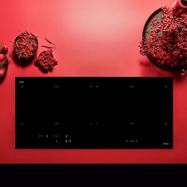 Варочная панель Falmec PIANO INDUZIONE BLACK MATT (88 х 40) Panoramic (preview 1)