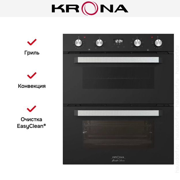 Электрический духовой шкаф KRONA ARTE 60 BL (preview 2)