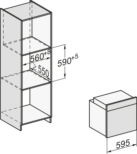 Встраиваемая пароварка Miele DGC 7450 OBSW (preview 3)