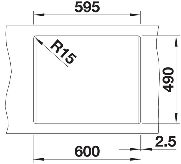 Мойка BLANCO NAYA 6 Silgranit белый (фото 3) Мойка BLANCO NAYA 6 Silgranit белый (preview 3)
