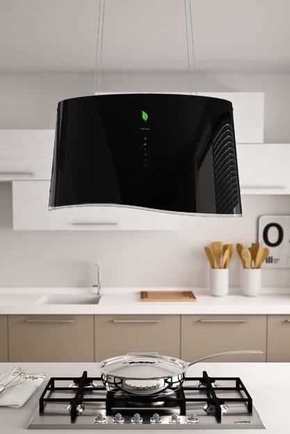 Вытяжка Falmec Mare isola 66 (450) (с системой E.ion) ECP black (preview 2)