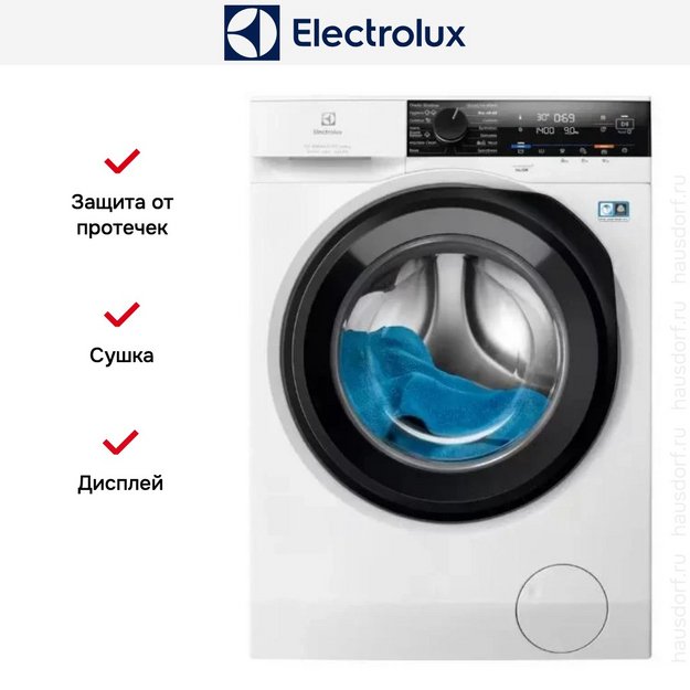 Стирально-сушильная машина Electrolux EW7W4492E (preview 3)