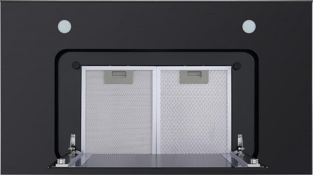 Встраиваемая кухонная вытяжка MAUNFELD Norfolk 90 нержавеющая сталь\черное стекло (preview 8)