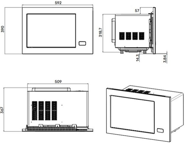 Встраиваемая микроволновая печь Kuppersberg HMF 627 B (preview 7)