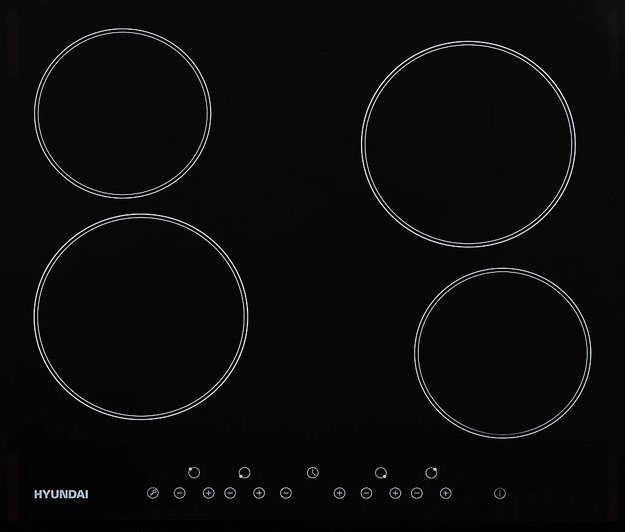Варочная панель Hyundai HHE 6450 BG (preview 1)