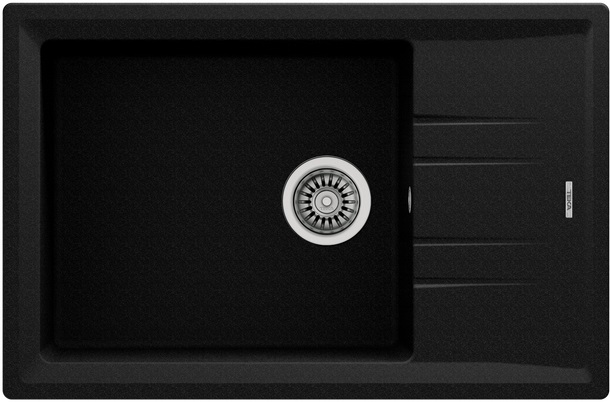 Мойка Teka Stone 60 S-TG 1B 1D Black metallic (preview 1)