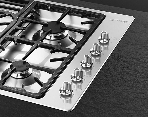 Набор ручек для варочных поверхностей Smeg Linea 6MP1PGF (preview 2)