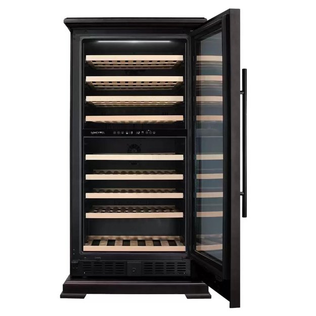 Винный шкаф Meyvel MV99PRO-KBT2 (Тёмный шоколад) (фото 6) Винный шкаф Meyvel MV99PRO-KBT2 (Тёмный шоколад) (preview 6)