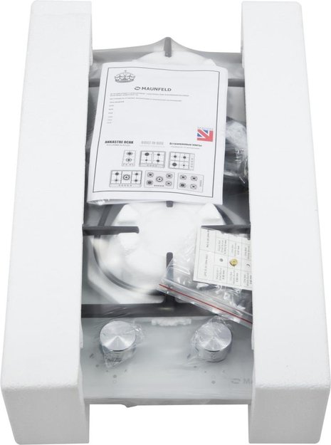 Газовая варочная панель MAUNFELD EGHG.32.3CW\G (фото 15) Газовая варочная панель MAUNFELD EGHG.32.3CW\G (preview 15)