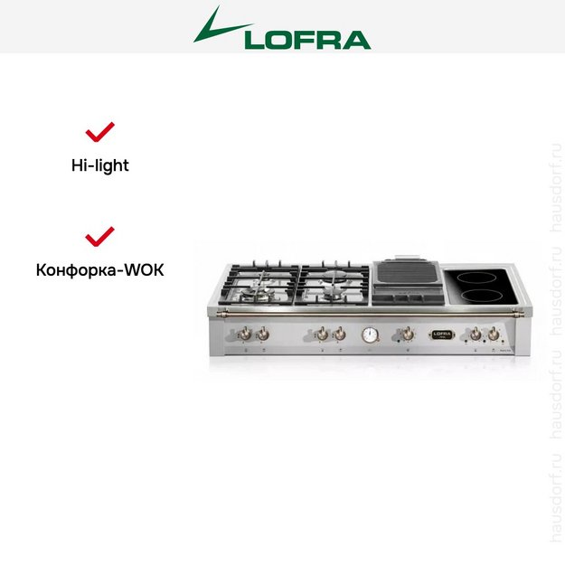 Варочная панель Lofra TRS126/4BC BRONZE (preview 5)