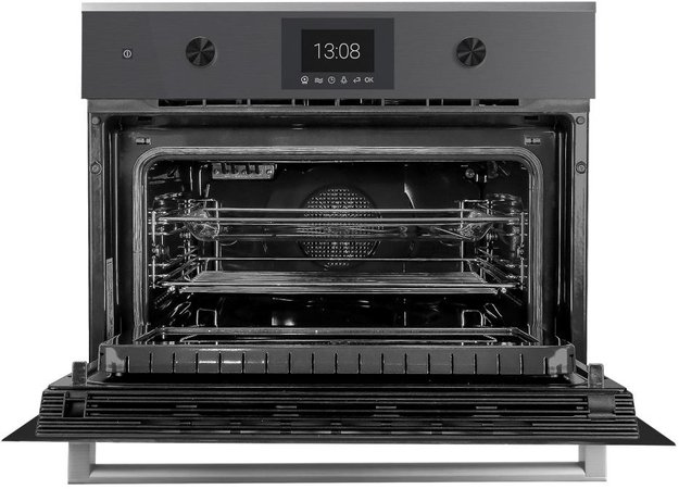 Компактный духовой шкаф с микроволнами Kuppersbusch CBM 6350.0 GPH 4 (фото 2) Компактный духовой шкаф с микроволнами Kuppersbusch CBM 6350.0 GPH 4 (preview 2)