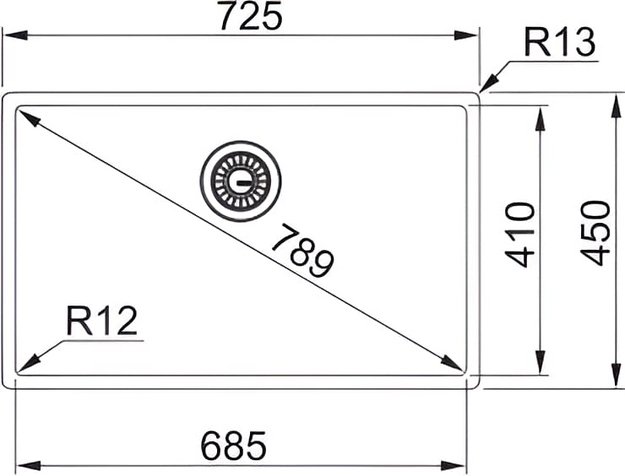 Мойка Franke BXX 210/110-68 полированная нержавеющая сталь (preview 4)