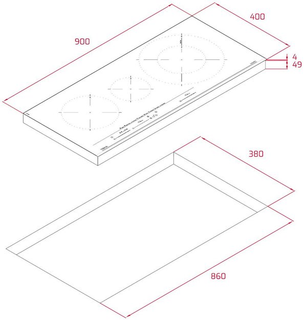 Индукционная варочная панель Teka IZC 93320 MST BLACK (preview 8)