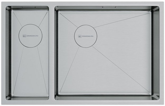 Мойка Omoikiri TAKI 69-2-U/IF SIDE IN-R (preview 1)