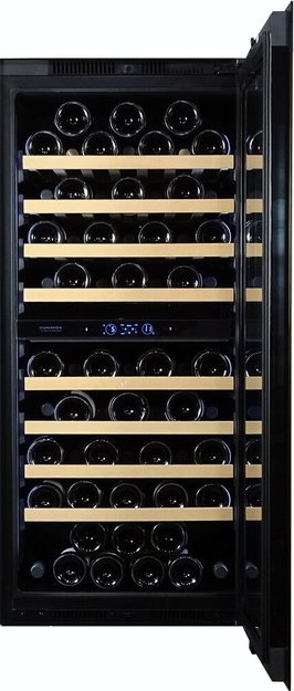 Встраиваемый винный шкаф Dunavox DVH-70.185DC.TO (фото 3) Встраиваемый винный шкаф Dunavox DVH-70.185DC.TO (preview 3)