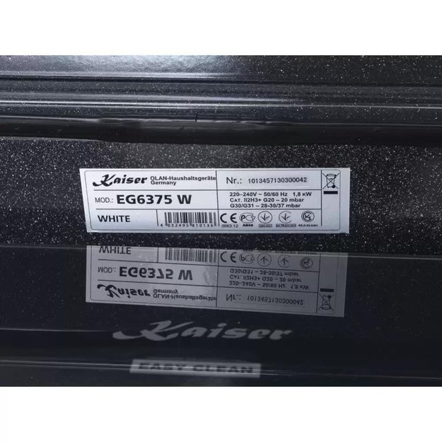 Встраиваемый газовый духовой шкаф Kaiser EG 6374 W (фото 9) Встраиваемый газовый духовой шкаф Kaiser EG 6374 W (preview 9)