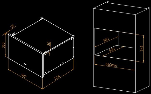 Встроенный вакууматор Irinox Zero 36 HZ362350009 (под навесную панель) (preview 10)