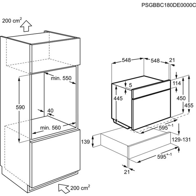 Шкаф скоростного охлаждения и шоковой заморозки AEG KBK994519M (preview 9)