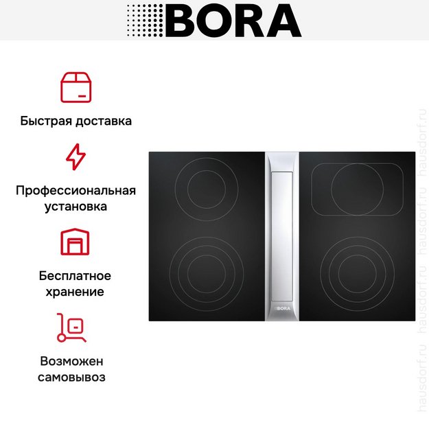 Варочная панель с вытяжкой и установочным комплектом BORA PKAS3HL (1xPKAS3, 1xPKC3, 1xPKCB3, 1xEFBV90, 1xEFS375, 1xEFV)  (preview 19)