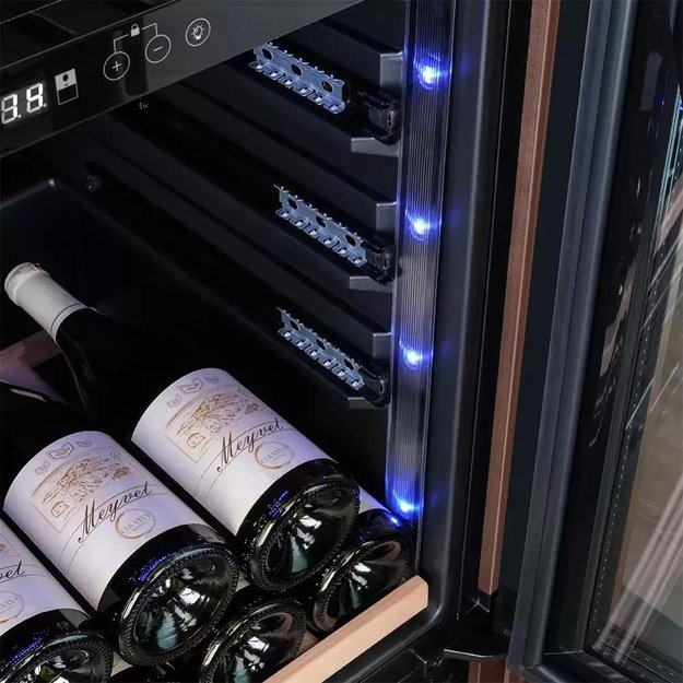 Винный шкаф Meyvel MV77PRO-KBT2 (Итальянский орех) (preview 11)
