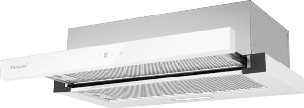Встраиваемая вытяжка Weissgauff TEL 600 2M Touch White Glass (preview 6)