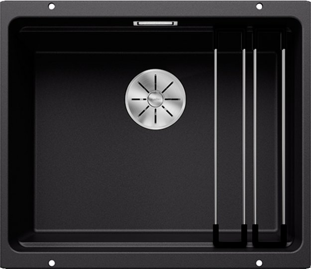 Мойка Blanco ETAGON 500-U SILGRANIT PuraDur 525887 черный (preview 1)