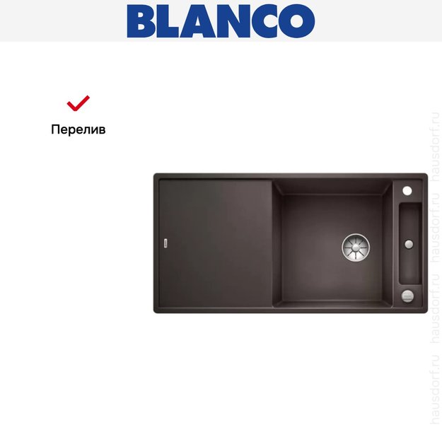 Мойка Blanco AXIA III XL 6 S доска стекло клапан-автомат InFino® кофе (preview 5)
