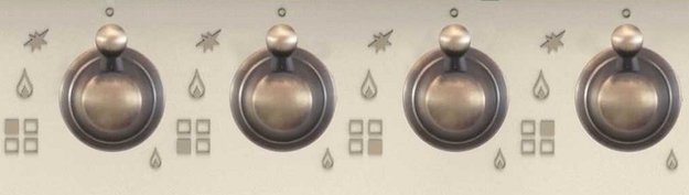 Газовая стеклянная варочная панель Korting HGG 6911 CTRB (preview 3)