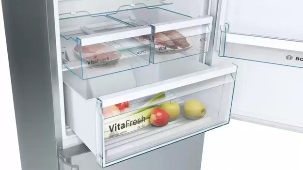 Холодильник с нижней морозильной камерой BOSCH KGN49XI2OR (фото 5) Холодильник с нижней морозильной камерой BOSCH KGN49XI2OR (preview 5)