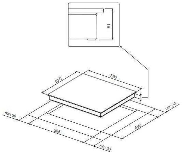 Варочная панель Graude EK 60.0 W (preview 4)