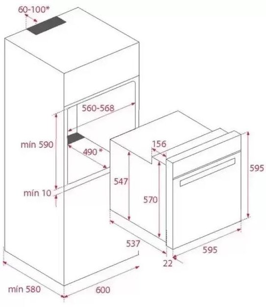 Духовой шкаф Kuppersberg FH 611 W (preview 7)