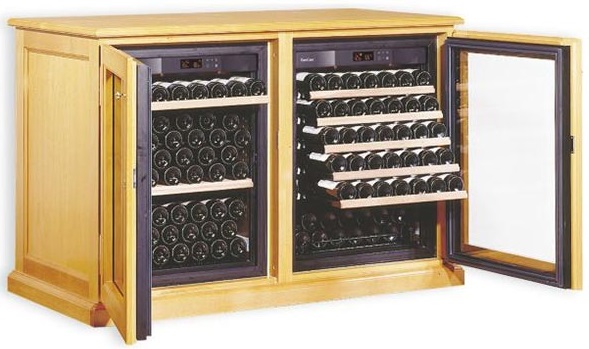 Корпус для винного шкафа EuroCave серия "Элит" модуль A2 (фото 1) Корпус для винного шкафа EuroCave серия "Элит" модуль A2 (preview 1)