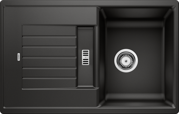Мойка BLANCO ZIA 45 S Silgranit черный (preview 1)