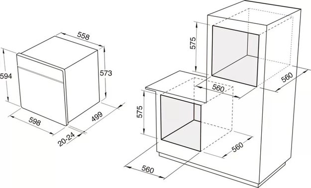 Духовой шкаф Zigmund Shtain EN 172.921 B (preview 3)
