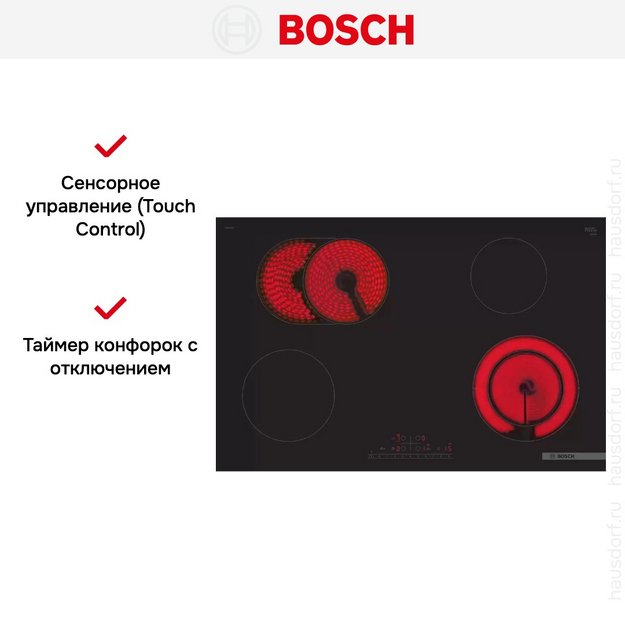 Электрическая варочная панель Bosch PKN811FP2E (preview 6)