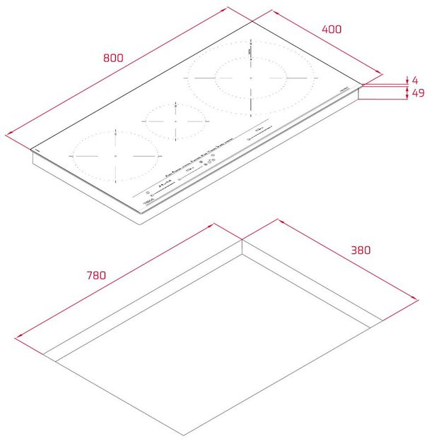 Индукционная варочная панель Teka IZC 83620 MST BLACK (preview 8)