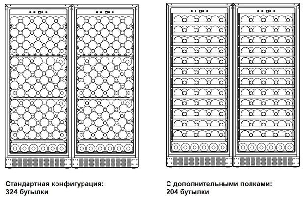 Винный шкаф Dometic B162S Double Basic (preview 2)