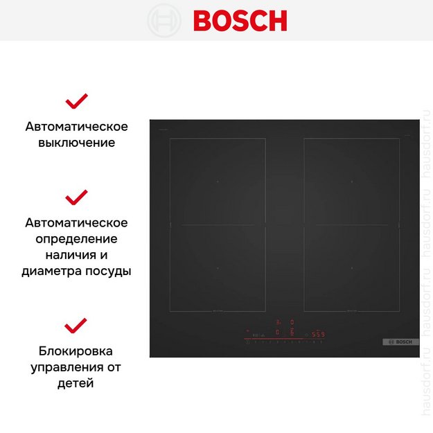 Индукционная варочная панель Bosch PVQ61CHB1E (preview 6)